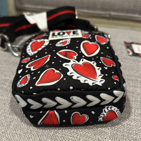 NEW —BRIGHTON- “hearts a Flutter” Utility Bag- 
crossbody bag - Picture 4 of 10